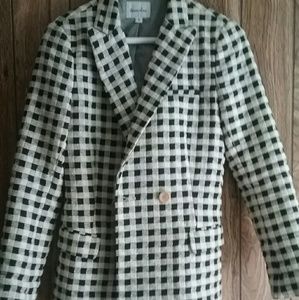 Checkered Blazer